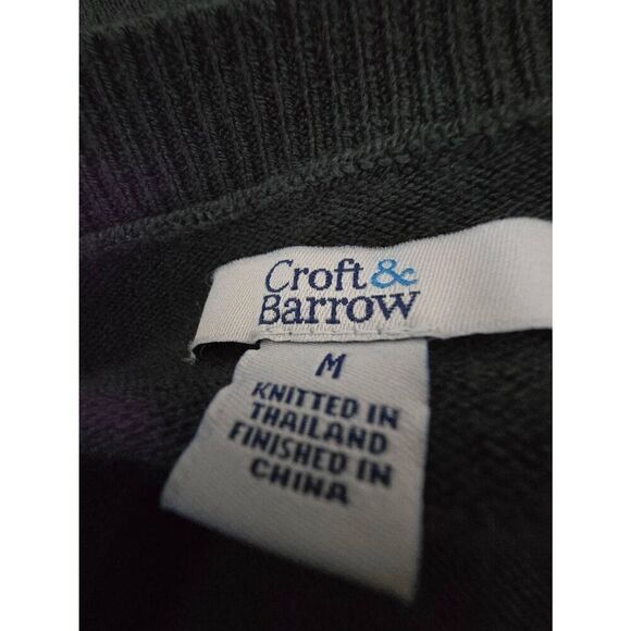 Croft & Barrow Green V Neck Sweater Size M - Picture 4 of 6
